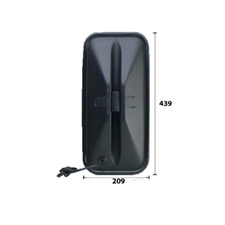 RETROVISORE MANUALE DESTROSINISTRO 439X209 IVECO STRALIS 20032019      , IVECO EUROCARGO 19912003      , IVECO EUROCARGO 2003