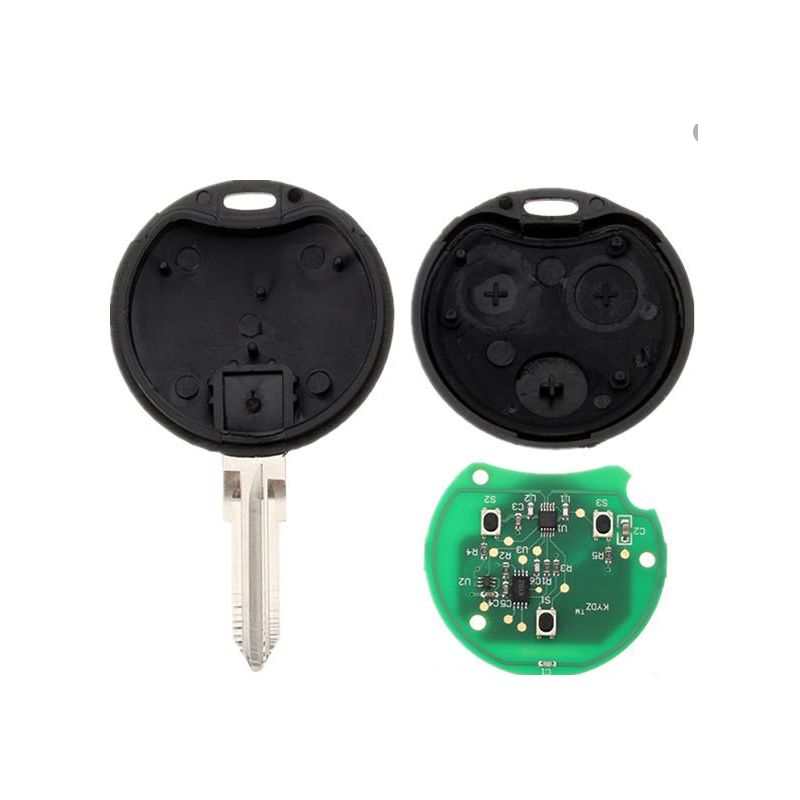 GUSCIO CHIAVE COMPLETO 3 TASTI: TIPO FREQUENZA: 433 MHZ TASTO APERTURA TASTO CHIUSURA TASTO PORTELLONE SMART FORTWO 450 19982007