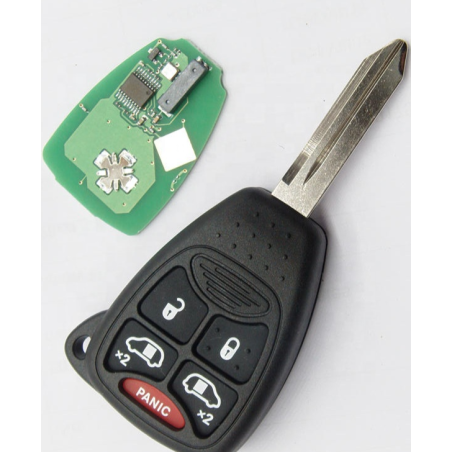 GUSCIO CHIAVE COMPLETO CON CHIP ID46 TIPO FREQUENZA: 315MHZ TASTO APERTURA TASTO CHIUSURA TASTO ANTIPANICO TASTO PORTE LATERALI