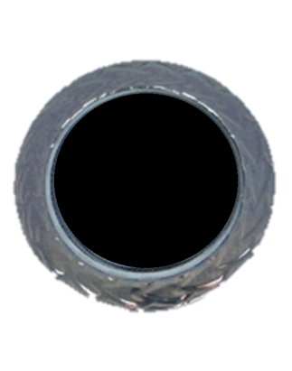 COPRIMOZZO E50 - I44MM NERO ABARTH