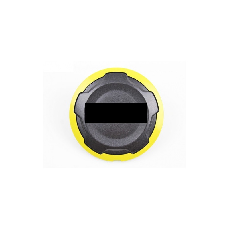 COPRIMOZZO NERO BORDO GIALLO