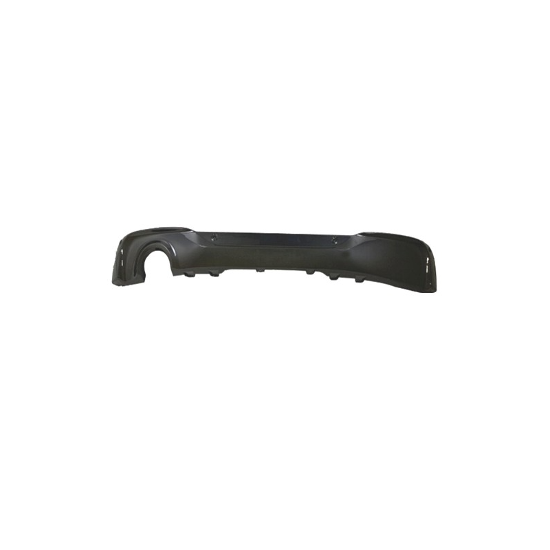 SPOILER PARAURTI POSTERIORE NERO SCARICO SINGOLO CON SENSORI BMW SERIES 2 ACTIVEGRAN TOURER F45F46 20142017 MOD F45 M-SPORT 201