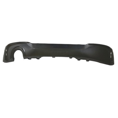 SPOILER PARAURTI POSTERIORE NERO SCARICO SINGOLO BMW SERIES 2 ACTIVEGRAN TOURER F45F46 20142017 MODF45 M-SPORT 2018, BMW SERIES