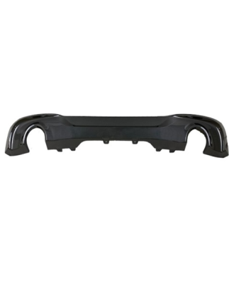 SPOILER PARAURTI POSTERIORE NERO DOPPIO SCARICO BMW SERIES 2 ACTIVEGRAN TOURER F45F46 20142017 MOD F46 M-SPORT 2018, BMW SERIES