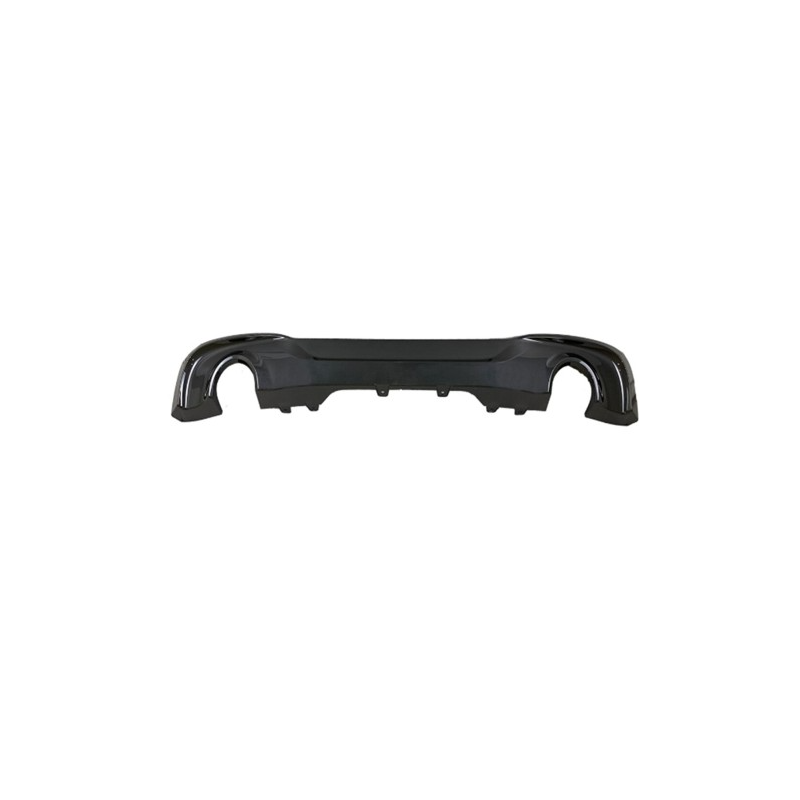 SPOILER PARAURTI POSTERIORE NERO DOPPIO SCARICO BMW SERIES 2 ACTIVEGRAN TOURER F45F46 20142017 MOD F46 M-SPORT 2018, BMW SERIES