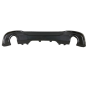 SPOILER PARAURTI POSTERIORE NERO DOPPIO SCARICO BMW SERIES 2 ACTIVEGRAN TOURER F45F46 20142017 MOD F46 M-SPORT 2018, BMW SERIES