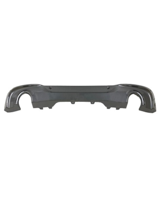 SPOILER PARAURTI POSTERIORE NERO DOPPIO SCARICO CON SENSORI BMW SERIES 2 ACTIVEGRAN TOURER F45F46 20142017 MOD F46 M-SPORT 2018