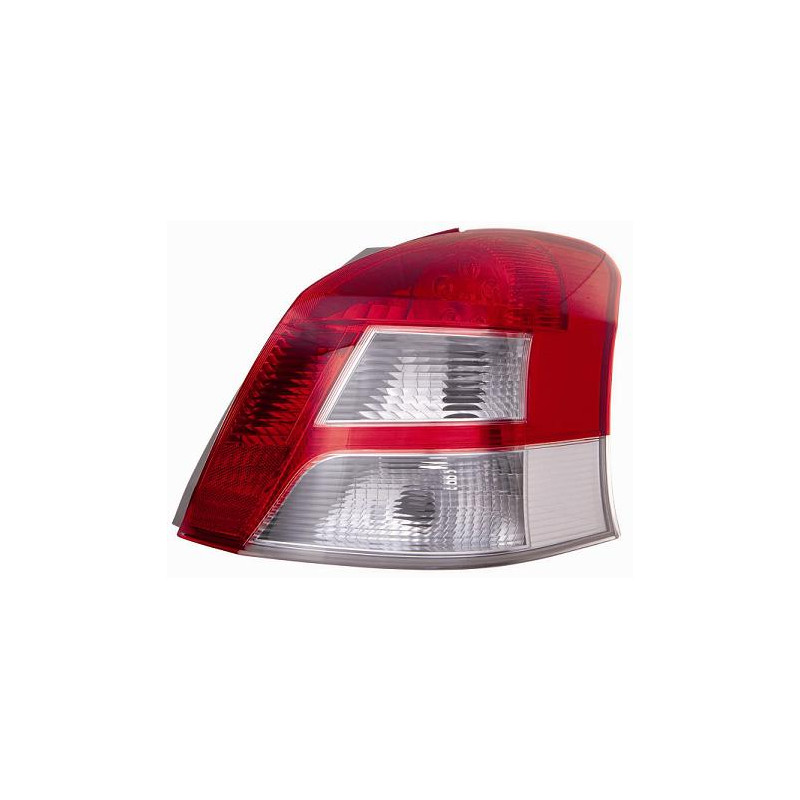 FANALE POSTERIORE DESTRO SENZA PORTALAMPADA BIANCOROSSO LED TOYOTA YARIS II P9 20052011VERS 2009