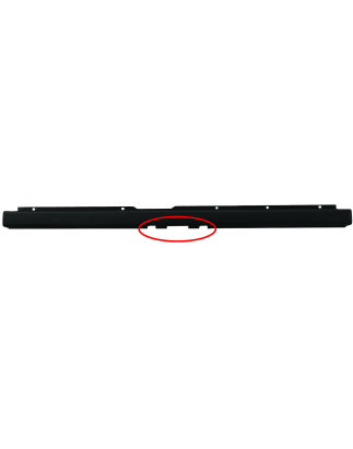 PARAURTI POSTERIORE NERO CTAGLIO PER COPRIGANCIO CITROEN BERLINGO B9 20152019      , CITROEN JUMPER III 2014          , FIAT DU