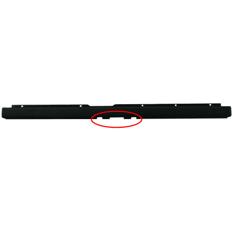 PARAURTI POSTERIORE NERO CTAGLIO PER COPRIGANCIO CITROEN BERLINGO B9 20152019      , CITROEN JUMPER III 2014          , FIAT DU