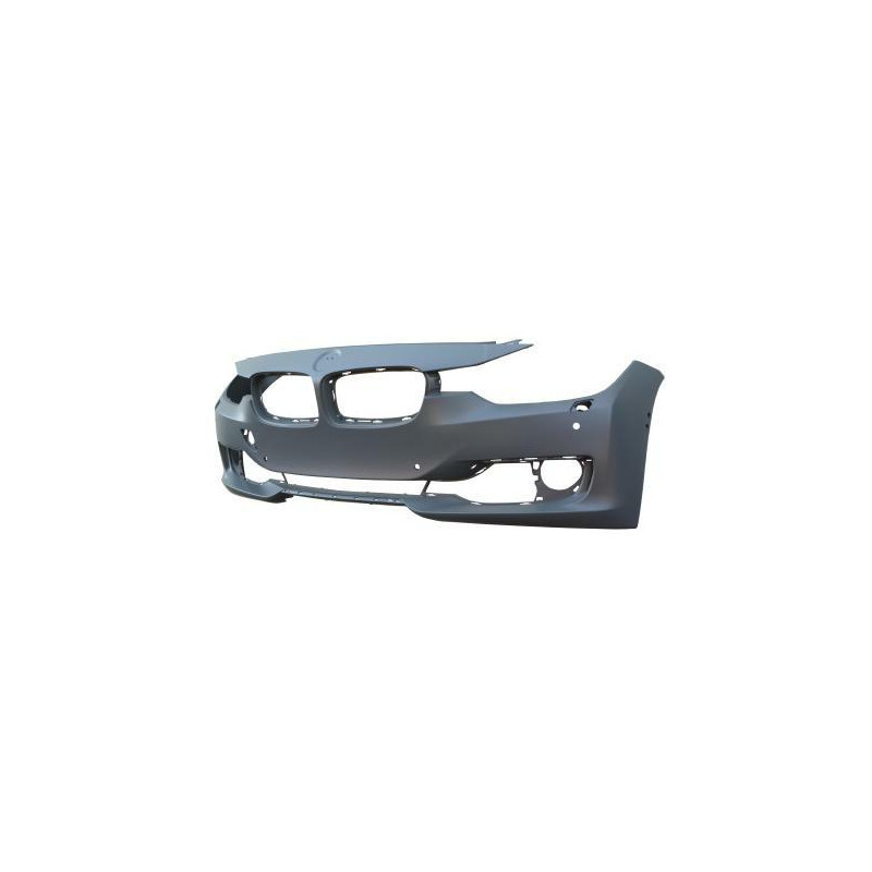 PARAURTI ANTERIORE CON PRIMER CON FORI SENSORI 6 CON LAVAFARI CON FORO TELECAMERA BMW SERIES 3 SDNSW F30F31 20122014 VERS MODER