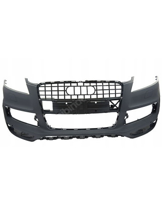 PARAURTI ANTERIORE CON PRIMER CON FORI SENSORI CON LAVAFARI AUDI Q7 4LB 20092015       VERS S-LINE