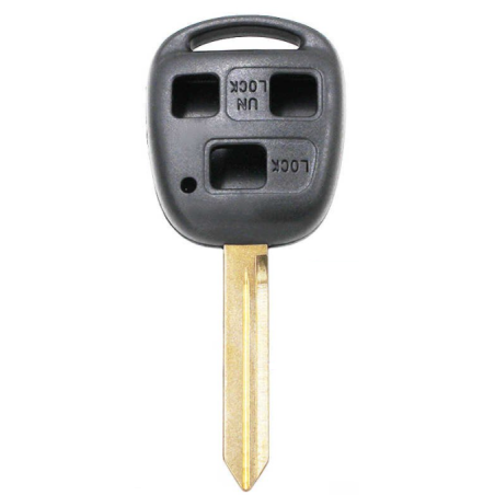 GUSCIO CHIAVE 3 TASTI: NO TASTI IN GOMMA TASTO APERTURA TASTO CHIUSURA TASTO PORTELLONE LAMA TOY47 TOYOTA AURIS E15 20062010   
