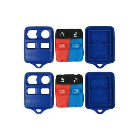 GUSCIO CHIAVE BLU SENZA LAMA TASTO APERTURA TASTO CHIUSURA TASTO PORTELLONE TASTO PANIC FORD FIESTA I GFBT 19781982      , FORD