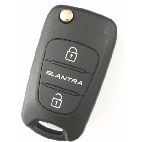 GUSCIO CHIAVE 3 TASTI: SCRITTA ELANTRA TASTO APERTURA TASTO CHIUSURA TASTO PORTELLONE LAMA HYN14 HYUNDAI ELANTRA XD 20002004   