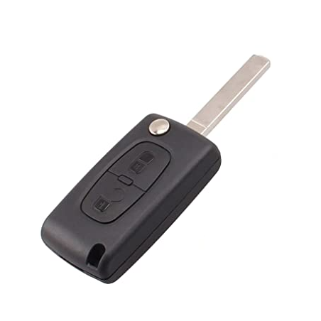 GUSCIO CHIAVE 2 TASTI: NO ALLOGGIO BATTERIA TASTO APERTURA TASTO CHIUSURA LAMA VA2 PEUGEOT 206 2A2C2D2E2K 19982009      , PEUGE