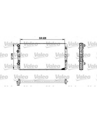 RAD MOT VOLKSWAGEN GOLF III 9197