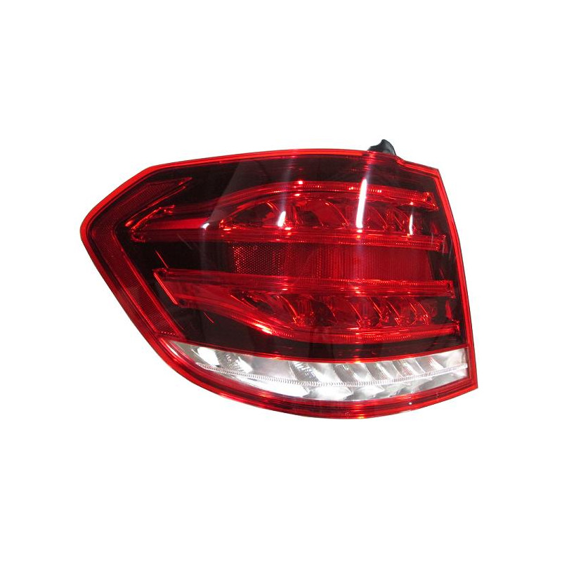 FANALE POSTERIORE SINISTRO CON PORTALAMPADA LED LED ESTERNO FONDO SCURO MERCEDES-BENZ E CLASS W212 20132016 VERS SW