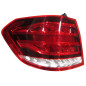 FANALE POSTERIORE SINISTRO CON PORTALAMPADA LED LED ESTERNO FONDO SCURO MERCEDES-BENZ E CLASS W212 20132016 VERS SW