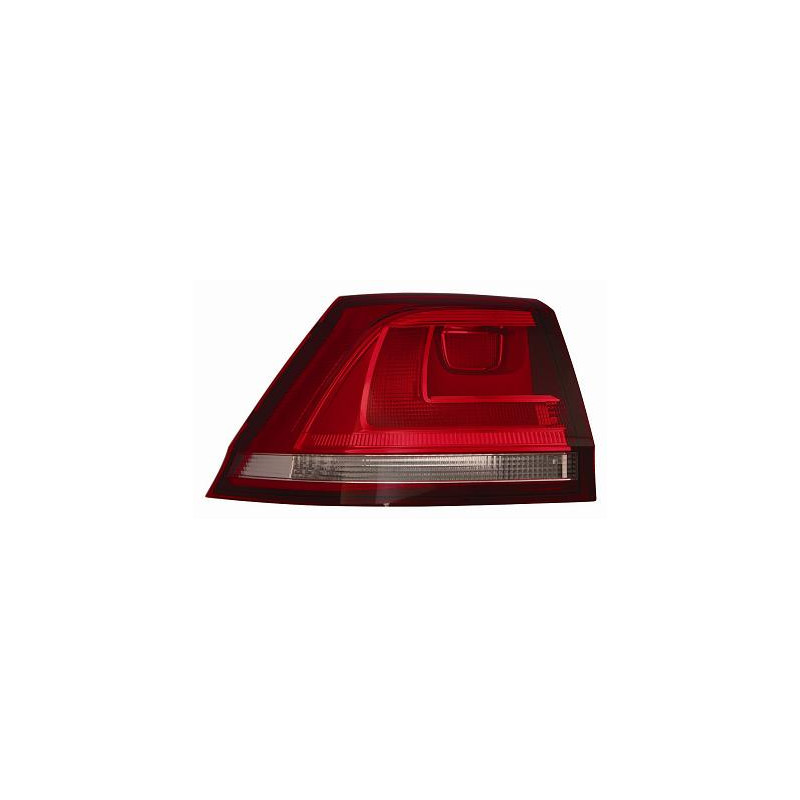 FANALE POSTERIORE DESTRO SENZA PORTALAMPADA BIANCOROSSO ESTERNO VOLKSWAGEN GOLF VII 5G1 20132016VERS SW , VOLKSWAGEN GOLF VII V