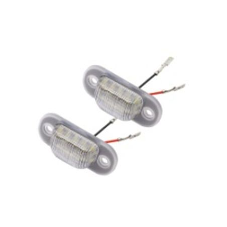 FANALE TARGA DESTROSINISTRO LED SET 2PZ AUDI 100 4A24A5 19901994, AUDI 80 8C28C5 19911994, AUDI A6 4A24A5 19941997
