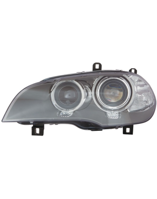PROIETTORE SINISTRO BIXENON D1S-PY24W A LED CON MOTORE CON LUCE DIURNA LED CON AFS BMW X5 E70 20072010 VERS2010, BMW X5 E70 201