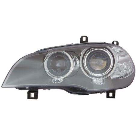 PROIETTORE SINISTRO BIXENON D1S-PY24W A LED CON MOTORE CON LUCE DIURNA LED CON AFS BMW X5 E70 20072010 VERS2010, BMW X5 E70 201