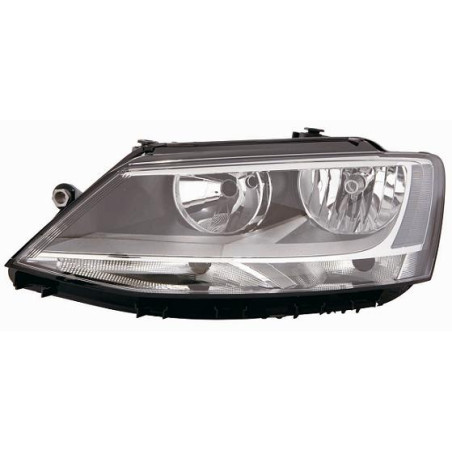 PROIETTORE DESTRO H7,H7 CON PARABOLA NERA CON MOTORE VOLKSWAGEN JETTA 162163AV3AV2 20102014, VOLKSWAGEN JETTA 162163AV3AV2 2014