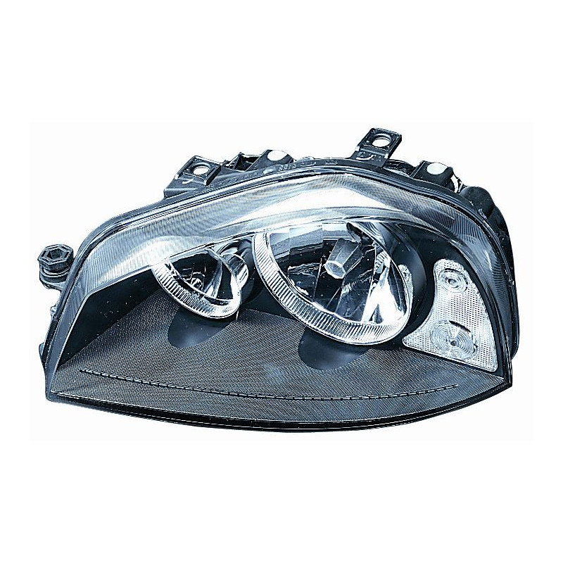 PROIETTORE DESTRO H7,H3 CON PREDISPOSIZIONE REGOLAZIONE ELETTRICA SEAT AROSA 6H1 20002004