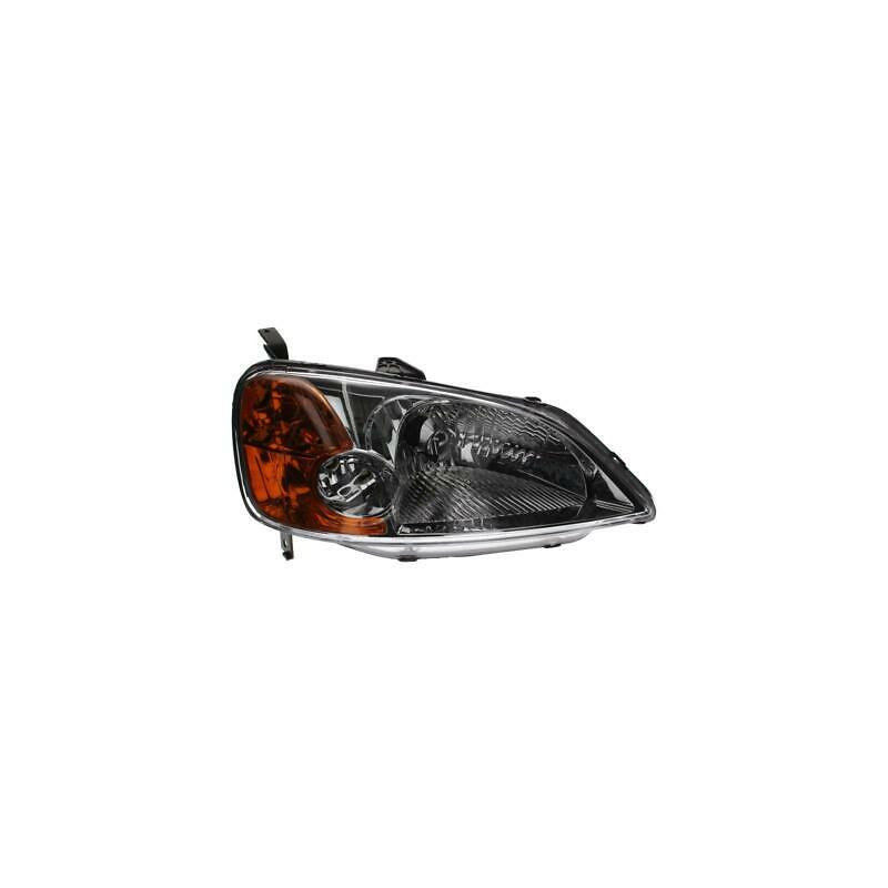 PROIETTORE DESTRO CON FANALE ARANCIO HONDA CIVIC HB-LB EUEPEV 20012004, HONDA CIVIC SEDAN ESET 20012004, HONDA CIVIC SEDAN ESET
