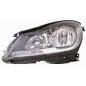 PROIETTORE DESTRO 2H7 CON PARABOLA NERA CON MOTORE MERCEDES-BENZ C CLASS W204 20112014, MERCEDES-BENZ C CLASS COUPE W204 201120
