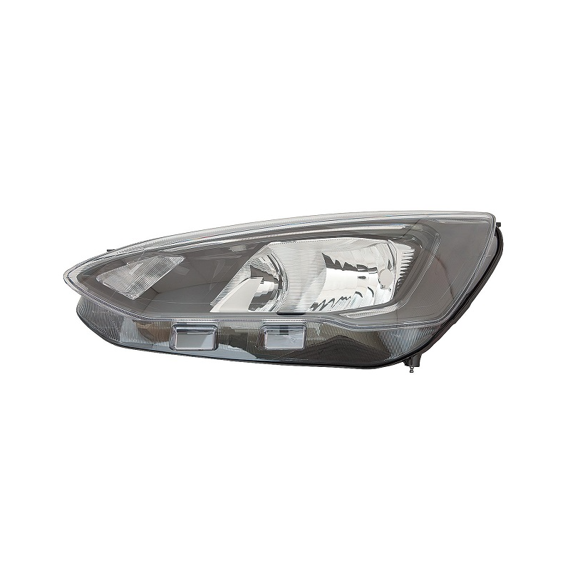 PROIETTORE SINISTRO LED CON PARABOLA NERA CON MOTORE CON LUCE DIURNA LED FORD FOCUS HNHM 20182022