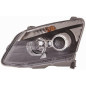 PROIETTORE SINISTRO H11 CON PARABOLA NERA CON PREDISPOSIZIONE REGOLAZIONE ELETTRICA ISUZU PU D-MAX TFRTFS 20122016