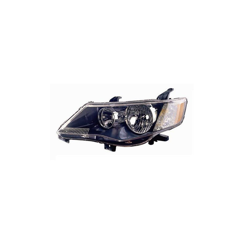 PROIETTORE DESTRO HB3,HB4 CON PARABOLA NERA MITSUBISHI OUTLANDER CWW 20072011
