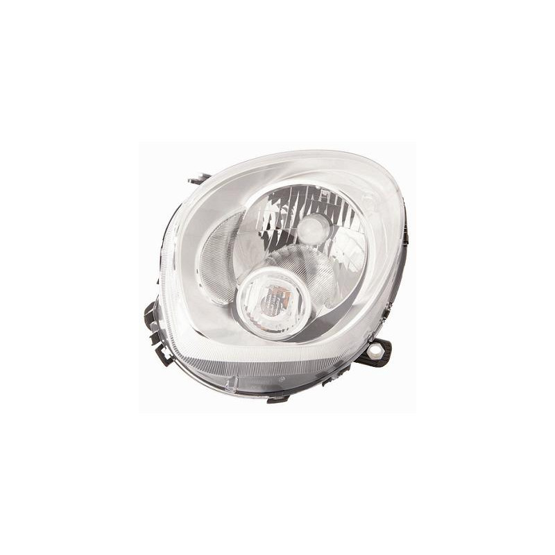 PROIETTORE SINISTRO H4 CON MOTORE CON FANALE BIANCO MINI COUNTRYMAN R60 20112016, MINI PACEMAN R61 20132016