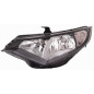 PROIETTORE SINISTRO 5 PORTE H7,H7 CON PARABOLA NERA CON MOTORE HONDA CIVIC HB-LB FK 20122016