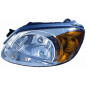 PROIETTORE SINISTRO 5 PORTE H4 CON PREDISPOSIZIONE REGOLAZIONE ELETTRICA HYUNDAI ACCENT HB LC 1999200  HYUNDAI ACCENT HB-LB LC 