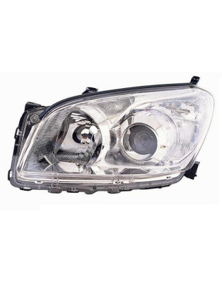 PROIETTORE DESTRO H11,HB3 CON PARABOLA CROMATA CON MOTORE TOYOTA RAV 4 A3 20052010 VERS 2008