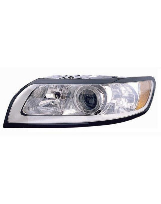 PROIETTORE DESTRO H7,H9 CON PARABOLA CROMATA CON MOTORE VOLVO S40 544 20042007 VERS 062007, VOLVO S40 544 2007201  VOLVO V50 54