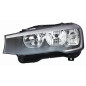 PROIETTORE SINISTRO H7 CON PARABOLA NERA CON MOTORE BMW X3 F25 20112014, BMW X3 F25 20142017, BMW X4 F26 20142018