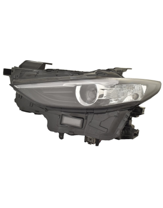 PROIETTORE DESTRO 5 PORTE LED CON MOTORE CON LUCE DIURNA LED MAZDA 3 HB BP 2019 VERS 202  MAZDA 3 SDN BP 2019 VERS 2022