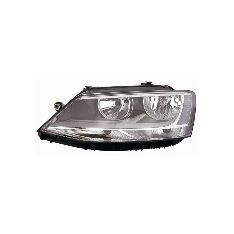 PROIETTORE SINISTRO 2H7 CON PARABOLA NERA CON MOTORE VOLKSWAGEN JETTA 162163AV3AV2 20102014, VOLKSWAGEN JETTA 162163AV3AV2 2014