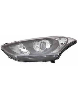 PROIETTORE DESTRO H7,H7,H7 CON PARABOLA NERA CON MOTORE HYUNDAI i30 3D GD 20132017 VERS 042015, HYUNDAI i30 5D GD 20142017
