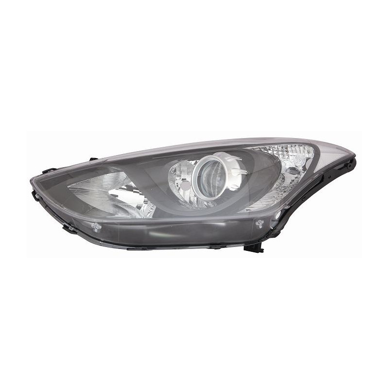 PROIETTORE DESTRO H7,H7,H7 CON PARABOLA NERA CON MOTORE HYUNDAI i30 3D GD 20132017VERS 042015 , HYUNDAI i30 5D GD 20142017