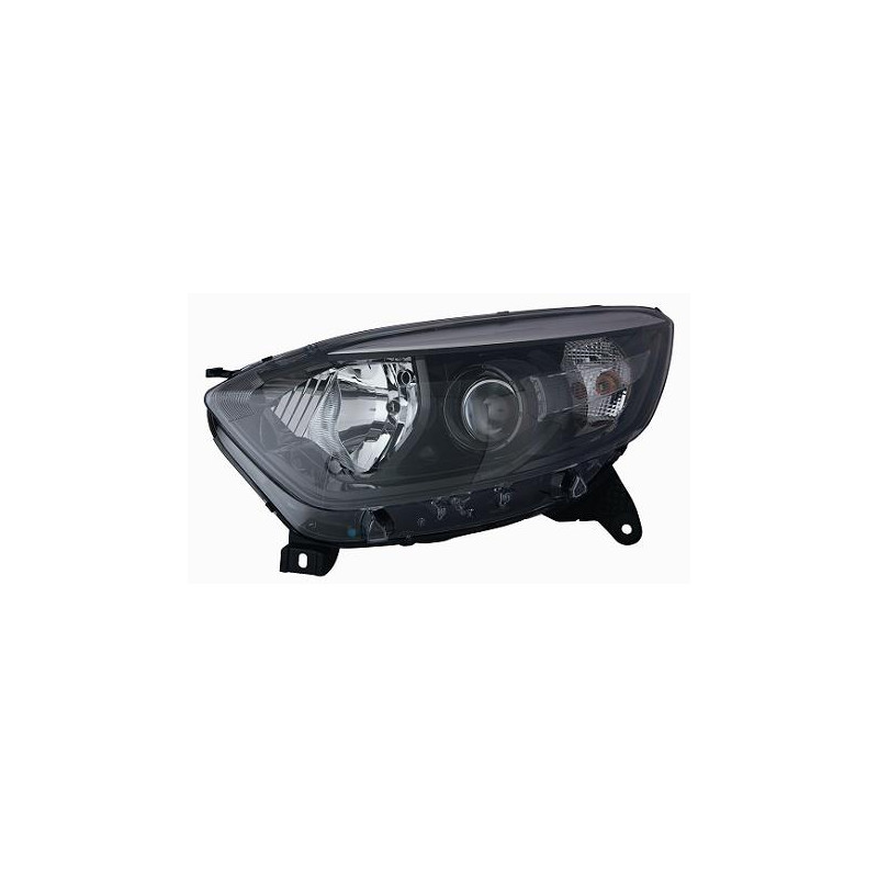 PROIETTORE DESTRO 2H1 CON PARABOLA NERA CON MOTORE RENAULT CAPTUR I J5H5 20132017