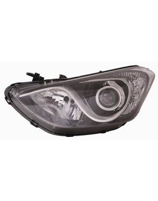 PROIETTORE SINISTRO 5 PORTE H7,H7 CON PARABOLA CROMATA CON MOTORE HYUNDAI i30 3D GD 20132017 VERS 042015, HYUNDAI i30 5D GD 201