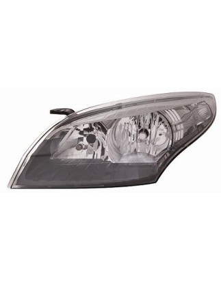 PROIETTORE DESTRO 2H7 CON PARABOLA CROMATA CON BORDO NERO CON MOTORE RENAULT MEGANE COUPE DZ0DZ1 20082014 VERS 201  RENAULT MEG