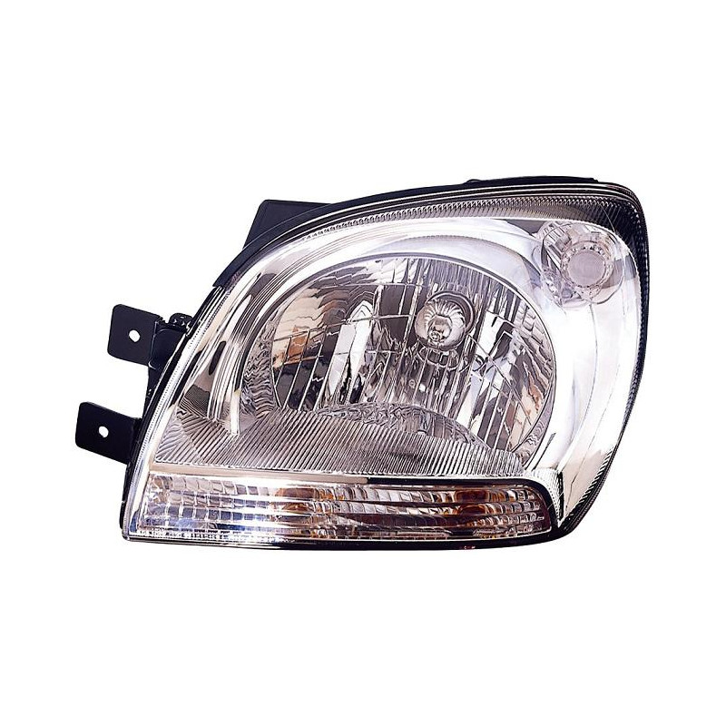 PROIETTORE DESTRO H4 CON PREDISPOSIZIONE REGOLAZIONE ELETTRICA KIA SPORTAGE JEKM 20042008