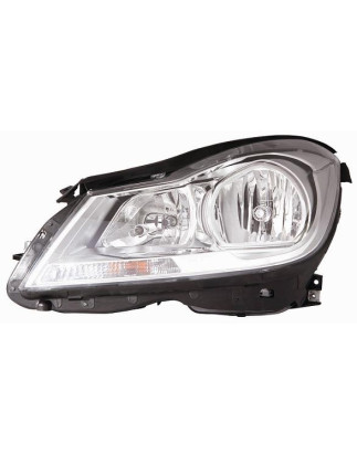 PROIETTORE DESTRO H7,H7 CON PARABOLA CON MOTORE MERCEDES-BENZ C CLASS W204 20112014, MERCEDES-BENZ C CLASS COUPE W204 20112015