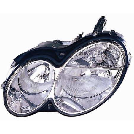 PROIETTORE SINISTRO H7,H7 CON PREDISPOSIZIONE REGOLAZIONE ELETTRICA MERCEDES-BENZ CLK W209 20022009 VERS 2005